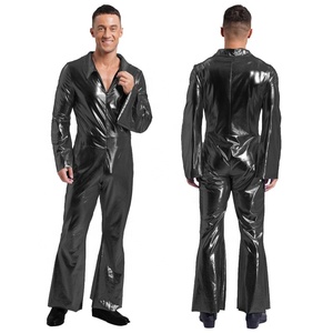 Quần áo nhảy múa, trang phục nhảy múa, bộ jumpsuit dành cho nam, trang phục nhảy <span class=keywords><strong>Disco</strong></span> cổ điển, trang phục Halloween, trang phục biểu diễn sân khấu - Product Image 2