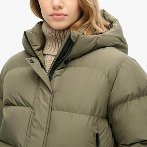 Chaqueta Corta Acolchada Ligera y Plegable para Mujer, Relleno de Algodón, Primavera/Otoño, Cortavientos - Product Image 3