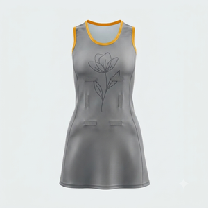 Derniers modèles d'uniformes de netball personnalisés 100% polyester antibactérien écologique pas cher grandes tailles prix de gros séchage rapide - Product Image 5