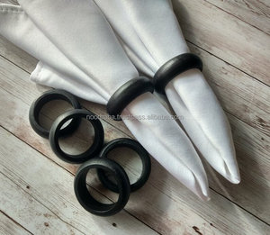 Chất Lượng Tốt Nhất Vòng Bầu Khăn Ăn Nhẫn Mộc Mạc Bằng Gỗ Khăn Ăn Chủ Cho Đám Cưới Và Nhà Bếp Trang Trí Nội Thất Cao Cấp Wedding Decors - Product Image 4