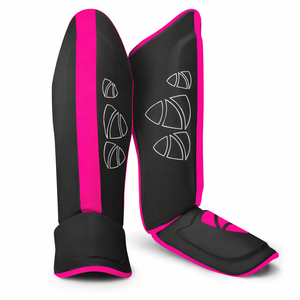 Protections de tibia en cuir et PU pour l'entraînement de Muay Thai, MMA et boxe - Product Image 1