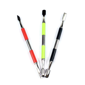 Rainbow Cuticle Pusher Stainless Steel Professional Multicolor <b>Nail</b> Scraper Dead Skin Remover Spoon Cleaner Manicure Pedicure - Product Image 2