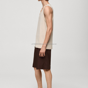 Vente en gros de débardeurs personnalisés avec logo, débardeurs de sport pour hommes de haute qualité pour impression puff, vêtements décontractés par sublimation - Product Image 4