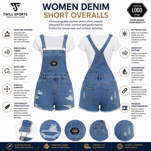 Combinaison en jean sans coutures taille haute, salopette courte sans manches pour femme, longueur genou, idéale pour le printemps – Nouveauté très prisée - Product Image 4