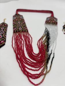 Collares Artesanales de Cuentas de Vidrio Coloridos Estilo Boho, Joyería de Moda, Collar llamativo para Mujer, Accesorio Étnico - Product Image 2