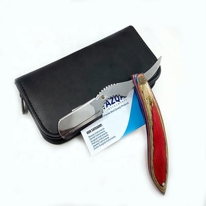 Premium Straight <b>Razor</b> with Wooden Handle Sharp Blade Professional Barber Shaving Tool <b>for</b> <b>Men</b> Traditional Wet Shaving - Product Image 6