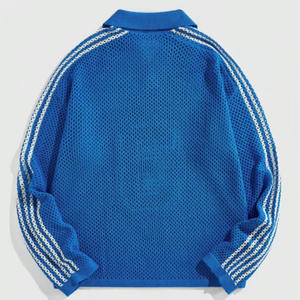 Breathable Graphic Knitted Design Sweater Simple Knitted Pullover High Street Fashion <b>Jumper</b> Soft Cozy Ladies Knitwear - Product Image 3