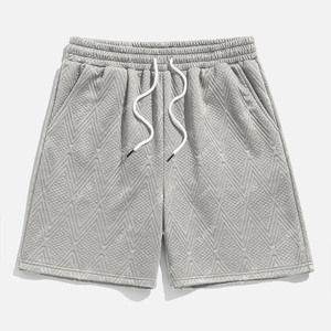 Pantalones cortos deportivos para hombre, 100% algodón, sueltos, con cintura elástica, cómodos, ligeros, transpirables, personalizados, ideales para actividades al aire libre. - Product Image 2