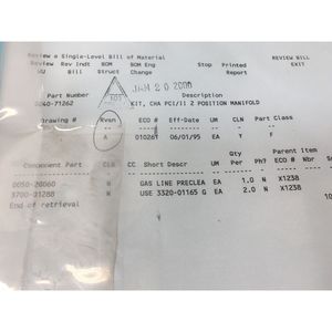 ชุดอุปกรณ์ AMAT 0240-71262, CHA PCI/II 2 ตำแหน่ง - อุปกรณ์และอะไหล่เซมิคอนดักเตอร์ระดับโลกที่เชื่อถือได้ - Product Image 5