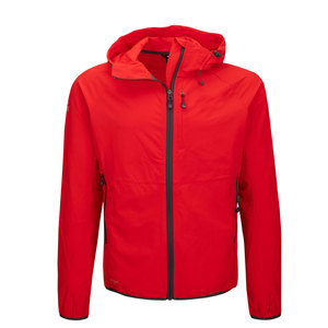 Latest Design Hooded Winter Windbreaker <b>Jacket</b> for Men Lightweight Breathable Quick Dry Front Logo OEM Service - Product Image 1