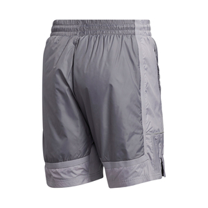 <b>Classic</b> 100% Cotton Solid Canvas Mid Shorts for Men with Modern Slim Fit Elastic Waist Anti-Wrinkle Formal Style - Product Image 4