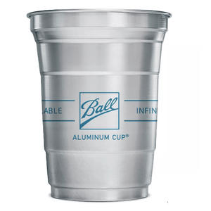 Riciclabile 16oz palla in alluminio tazza monouso per feste Set da 24pk - Product Image 2