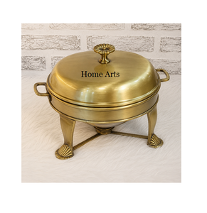 Classic Design Food <b>Buffet</b> Chafing Dish Stainless Steel Gold Color Hotelware Food <b>Buffet</b> <b>Warmer</b> With Finest Quality - Product Image 3