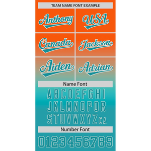 Custom Gradient <b>Baseball</b> T-Shirt Personalized Sports Uniform with Team Name & Number Logo for Men Women & Youth - Product Image 4