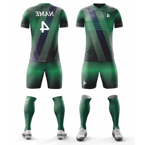 Camiseta de Fútbol para Jugador, Uniforme de Club, Conjunto de Pantalones Cortos a Juego, Uniforme de Fútbol de Color Sólido para Adultos, Conjuntos de Uniformes Deportivos para Toda la Temporada - Product Image 4