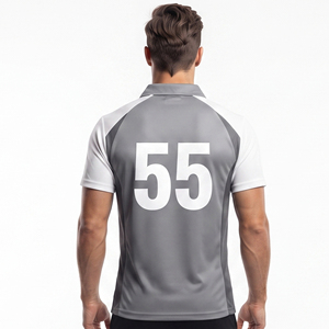 Wholesale High-Quality Cricket Jersey Men's Cricket Jersey with Number Men's Cricket Outdoor Sports Shirt - Product Image 2