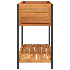 Jardinières en bois naturel aux tons variés, pots et jardinières à fleurs - Product Image 5