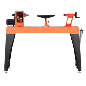 Torno de Madera con Motor DC sin Escobillas de 2 HP, Velocidad Variable de 0-3200 RPM, Banco de Trabajo de Hierro Fundido de 18 x 40 para Trabajos en Madera - Product Image 5