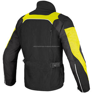 Veste de course de moto imperméable Cardura 600D de haute qualité vêtements de sport à bas prix avec caractéristiques de protection et réfléchissantes - Product Image 5