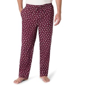 Pantalones de Pijama para Hombre, Ligeros, 100% Algodón Popelina, Corte Recto, con Bolsillos, Frente Plano, Cintura Elástica con Cordón - Product Image 1