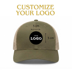 Casquettes Premium Streetwear Trucker 5 Panneaux Personnalisables avec Logo Varié en Polyester pour Homme et Femme, Pêche et Usage Quotidien - Product Image 2