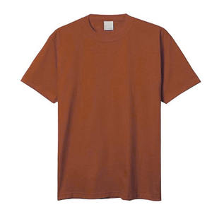 Camiseta de manga corta para hombre, cuello redondo, 100% algodón, 220g, transpirable, ecológica, lisa, con posibilidad de logotipo personalizado e impresión. - Product Image 5