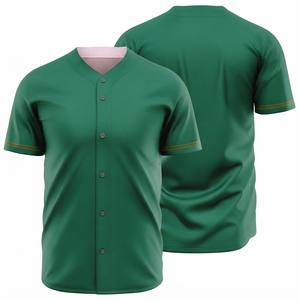 เสื้อเบสบอลแบบสั่งทำพิเศษ พร้อมหมายเลขทีม ปักลายนูน ระบายอากาศได้ดี แห้งเร็ว ป้องกันรังสียูวี คอวี แขนสั้น สำหรับผู้ชายและผู้หญิง ใส่ได้ในช่วงฤดูร้อน - Product Image 4
