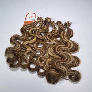 Extensiones de cabello humano crudo virgen con punta en U 100% cabello Remy puro sin procesar de larga duración estilo recto de precio de Vietnam - Product Image 6
