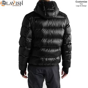 Customized Men's Winter Puffer <b>Jacket</b> <b>Soft</b> <b>Shell</b> Windproof Unisex Plus Size Bubble <b>Jacket</b> and Stylish - Product Image 3