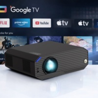 Projecteur Cinéma 3D 4K K5000SE avec Autofocus, Android 14 Intelligent, Portable Sans Fil, LED DLP, Home Cinéma 1080P, Garantie 3 Ans