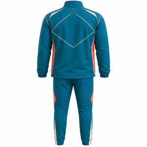 Ensemble de survêtement de baseball à fermeture éclair intégrale avec pantalon fuselé, uniforme d'entraînement pour équipe sportive - Product Image 2