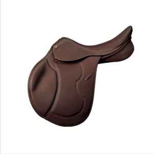 High Quality Leather English Riding Saddle for Horses Durable Lightweight <b>Equestrian</b> Saddle for Jumping Training Dressage Use - Product Image 1