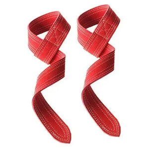 Sangles de musculation en cuir de qualité supérieure pour unisexe, meilleure qualité, sangles de levage en cuir originales les plus vendues, service OEM - Product Image 4