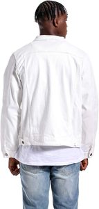 Men's Premium <b>Denim</b> <b>Jacket</b> Vintage Washed Cotton Button Front Casual Streetwear Fashion Outerwear <b>Custom</b> OEM ODM Wholesale Fit - Product Image 5