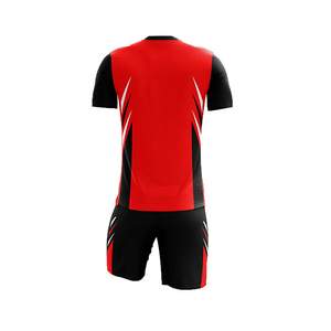 Uniformes de Fútbol Juveniles con Diseños Modernos, Uniforme de Fútbol Transpirable de Color Sólido, Jersey de Fútbol de Secado Rápido - Product Image 2