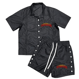 Top Quality 2026 Jogging Sweat Suit 100% Polyester Polo Shirts Shorts 2 Piece <b>Set</b> Custom Made Short <b>Set</b> for Men - Product Image 3