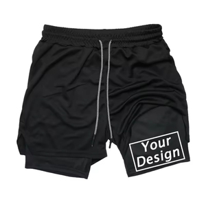 Pantalones Cortos Deportivos para Hombre, de Secado Rápido, Ligeros y Transpirables, para Gimnasio y Running, OEM - Product Image 6