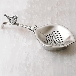 Wholesale Kitchen Tea Infuser Greatest Quality Metal Silver Stainless Steel Home Decorative Tea and <b>Coffee</b> Strainer - Product Image 3