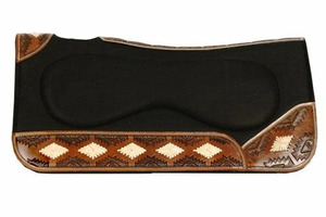Tapis de selle western en feutre de laine 100 % naturelle de qualité supérieure, durable, taille et couleur personnalisables pour l'équitation et l'élevage. - Product Image 4