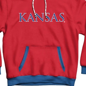 เสื้อสเวตเชิ้ตมหาวิทยาลัยสำหรับผู้หญิง สีขาวม่วง ลาย Wildcats มีฮู้ด แขนยาว ผ้าถัก ผ้าฝ้าย ใส่ได้ในฤดูใบไม้ร่วง มีกระเป๋าพิมพ์ลายด้านหน้า - Product Image 4