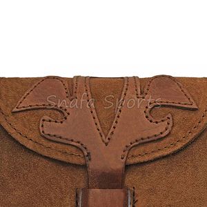 Bolsa de Herramientas de Cuero Resistente con Múltiples Bolsillos, Bolsa de Trabajo de Cuero Ligera para Electricistas y Carpinteros, Personalizable OEM - Product Image 4