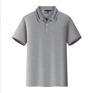2024 nueva adición forrada cuello polo hombres camisa corta de secado rápido Polo clásico Parque cómodo y casual polos masculinos - Product Image 2