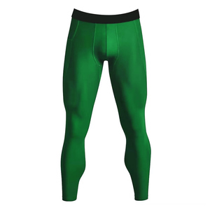 Leggings de compression haute élasticité pour hommes et femmes avec poches latérales, logo personnalisé, séchage rapide, pour fitness, gym, sport, course à pied et yoga - Product Image 6