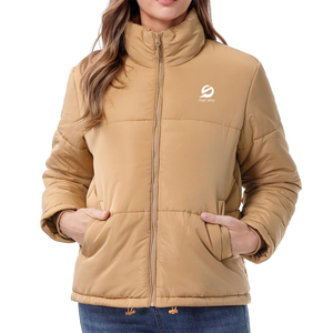 Classic Style Women's Clothing Winter Warm Padded <b>Bubble</b> Jacket <b>Top</b> Quality Hot Sale Stand Collar Puffer Jackets For Women - Product Image 4