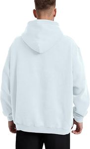 Sudadera con Capucha Vintage Deslavada Unisex Oversize de Algodón Estilo Urbano - Product Image 3