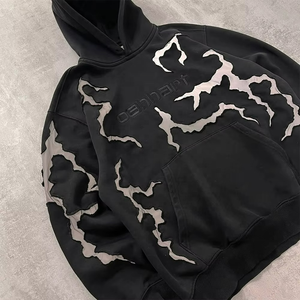 Sudadera con Capucha Personalizada Y2k de 450 g/m² para Hombre, Proveedor de Sudaderas con Capucha Personalizadas de 450 g/m² - Product Image 3