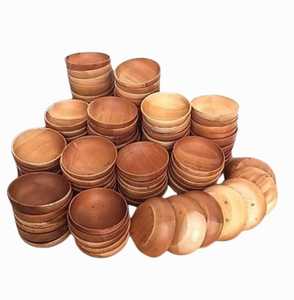 Bols en bambou sculptés à la main, design minimaliste, bois naturel non traité, vaisselle personnalisée pour salades et dîners - Product Image 2