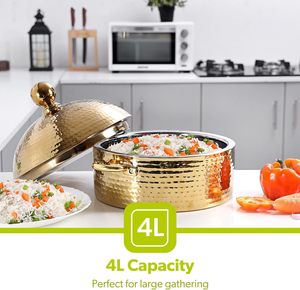 Cazuela para Calentar Comida, Ideal para Ocasiones Especiales, Permite a los Invitados Disfrutar de la Comida Sin Pérdida de Temperatura - Product Image 5
