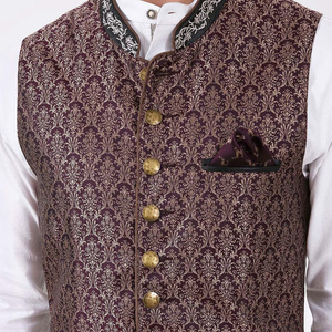 Chaleco Cálido de Primavera para Hombre Estilo Bávaro, Alta Calidad, Venta al Por Mayor, Hecho a Medida, Poliéster/Algodón, Reversible, Transpirable, Cuello Mao, Diseño Simple - Product Image 6