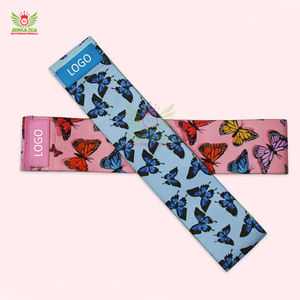 ชุดยางยืดออกกำลังกายสำหรับบริหารสะโพกผู้หญิง แบบวงกลม กว้าง กันลื่น สำหรับออกกำลังกายกล้ามเนื้อก้น ทำจากโพลีเอสเตอร์คุณภาพสูง - Product Image 6